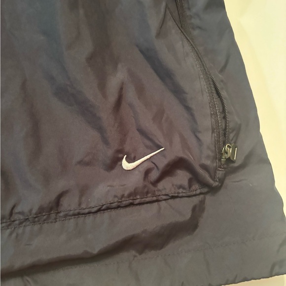 Nike Vintage Full-Zip Windbreaker Jacket Men’s L | Black | Retro Vent Back - Picture 3 of 8